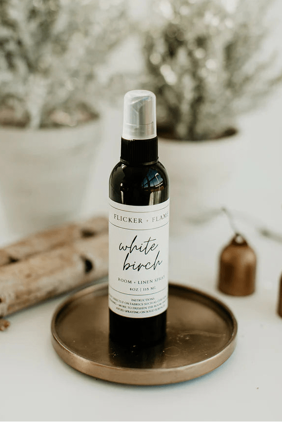 Flicker + Flame Room + Linen Spray 4oz - Private Gallery Boutique