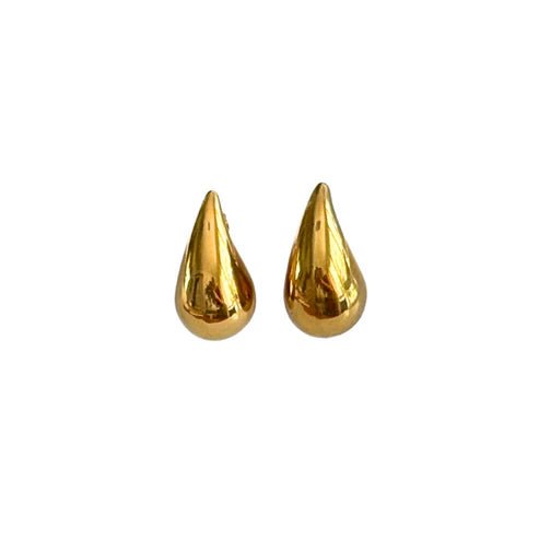Gold Teardrop Earring - Private Gallery Boutique