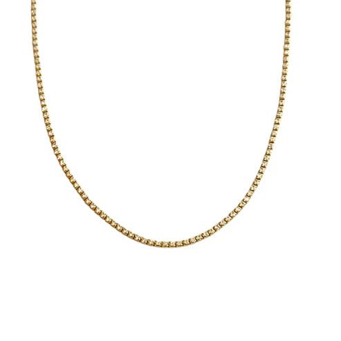 Gold Tennis Necklace - Private Gallery Boutique