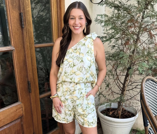 Lemon Top & Short Set