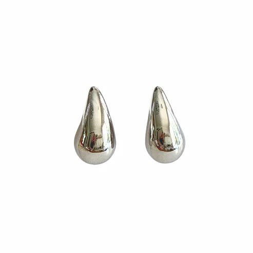 Silver Tear Drop Earring - Private Gallery Boutique