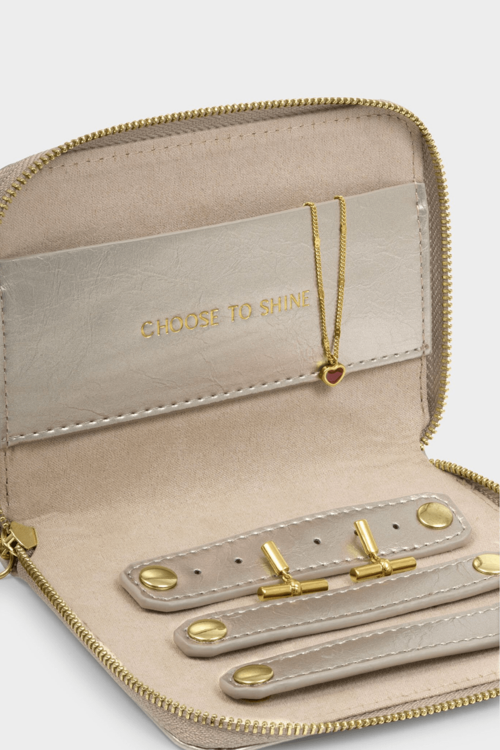 Slim Jewelry Case - Choose To Shine - Private Gallery Boutique