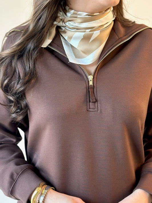 Zebra Print Scarf Square - Private Gallery Boutique